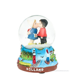 Sneeuwbol – Holland Kussend Paar (6,5 cm)