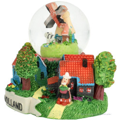 Sneeuwbol – Dorpstafereel Holland (7 cm)