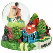 Sneeuwbol – Dorpstafereel Holland (7 cm)