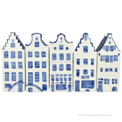 Grachtenpand met Klokgevel – Groot (14 cm)