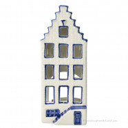 Tea Light Canal House - Delft Blue (14.5 cm)