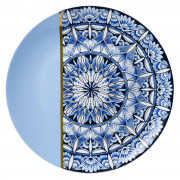 Wandbord Mandala Blauw - 31cm