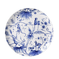 Breakfast plate Monkeys Delft blue  21cm