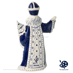 copy of Luxury Bishop Saint Nicholas with Lantern - Handpainted Delftware