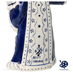 copy of Luxury Bishop Saint Nicholas with Lantern - Handpainted Delftware