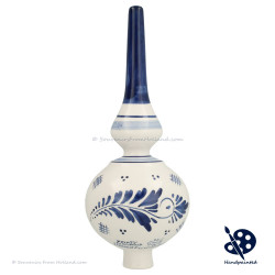 Christmas Tree Topper Windmill 20cm v2 - Handpainted Delft Blue