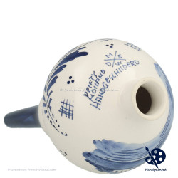 Christmas Tree Topper Windmill 20cm v2 - Handpainted Delft Blue