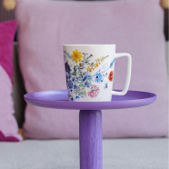 Theemok Wildbloemen met Delfts Blauw nr 2 (300ml)