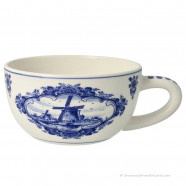 Tea-for-one Theepot Molen - Delfts Blauw