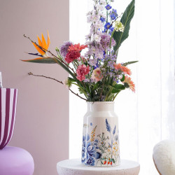 Melkbusvaas groot - Wildbloemen - 30cm