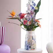 Melkbusvaas groot - Wildbloemen - 30cm