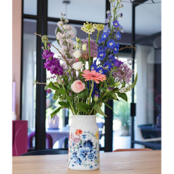 Milk churn vase Medium - Wildflowers - 25,5cm