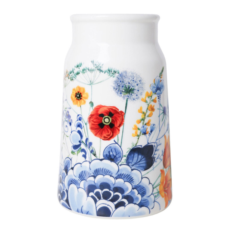 Milk churn vase Small - Wildflowers - 20,5cm