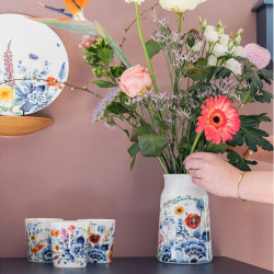 Milk churn vase Small - Wildflowers - 20,5cm