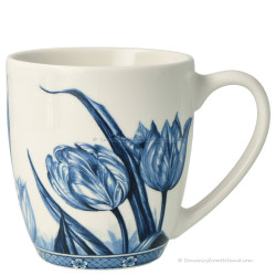 Coffee Mug Delft Blue – Tulips (200ml)