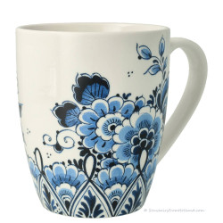 Theemok Delfts Blauw Bloemenpracht (300ml)