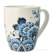 Theemok Delfts Blauw Bloemenpracht (300ml)