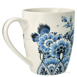 Theemok Delfts Blauw Bloemenpracht (300ml)