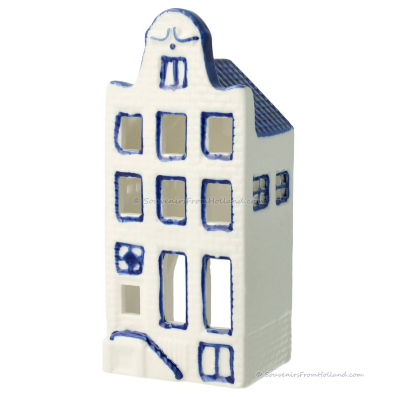 Tea Light Holder - Bell Gable - Canal House Delft Blue
