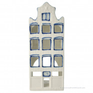 Waxinelichthouder - Halsgevel - Grachtenhuisje Delfts Blauw