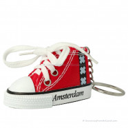 Amsterdam Red Sneaker Gymp Keychain