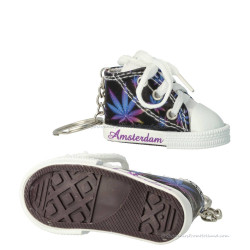Amsterdam Cannabis Sneaker Gymp Keychain
