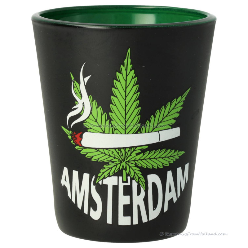 Amsterdam Cannabis Shotglas - Shooter