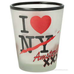 I love Amsterdam - Shotglas