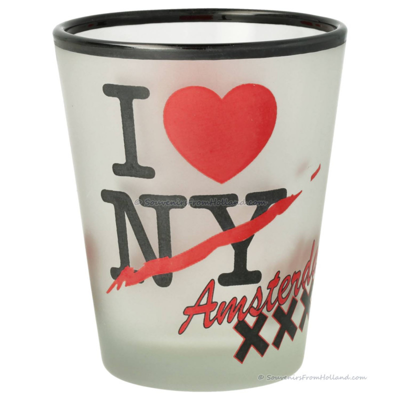 I love Amsterdam - Shotglas