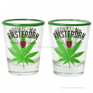 Set 2 Shotglazen Cannabis Amsterdam Shooter