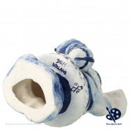Santa Claus with Scroll v25.1 - Handpainted Delftware