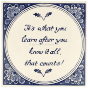 Inspirational tile - It's...