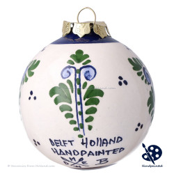 X-mas Ball Windmill 6,5cm - Handpainted - Polychrome