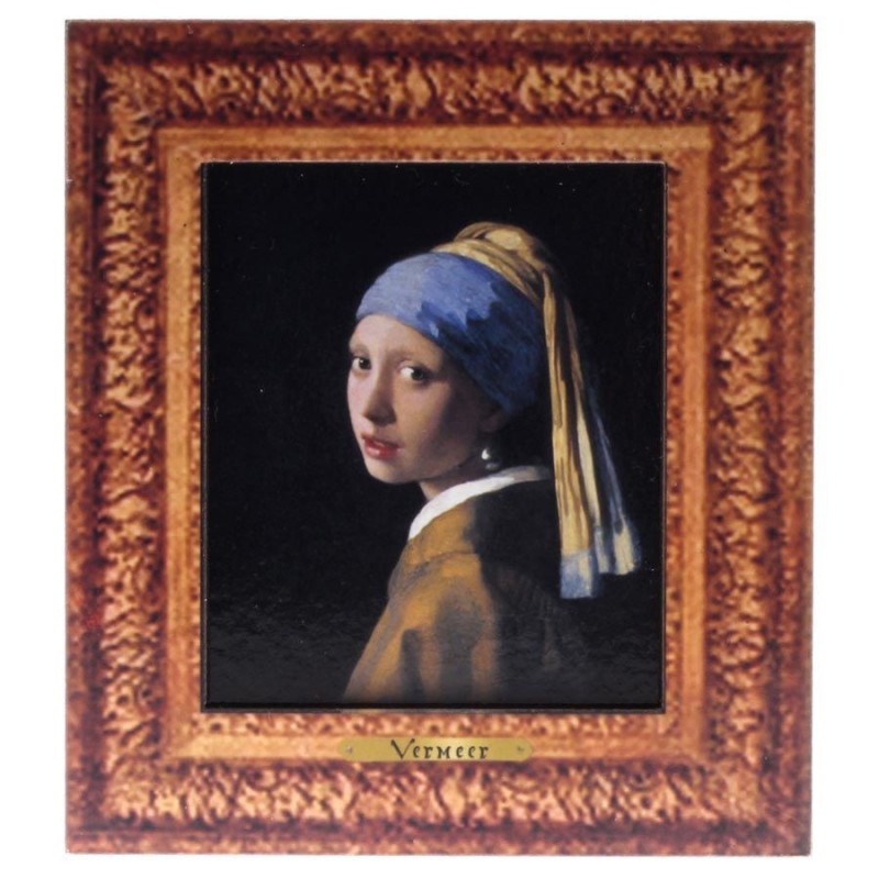 Girl with a Pearl Earring - Vermeer - 3D MDF