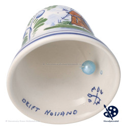 Kerstbel Molen 6,5cm - Handgeschilderd - Kleur