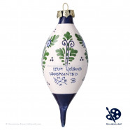 Kerstpegel Molen 11,5cm - Handgeschilderd - Kleur