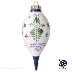X-mas Drip Ball Windmill 11,5cm - Handpainted - Polychrome