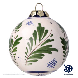 X-mas Ball Windmill 6,5cm - Handpainted - Polychrome