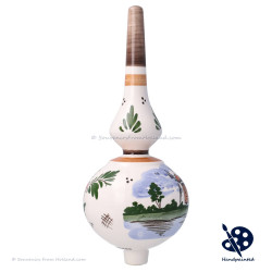 Christmas Tree Topper Windmill 20cm - Handpainted - Polychrome