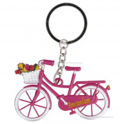 Bike Pink with tulips...