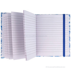 Delft Blue Notebook with Tulips