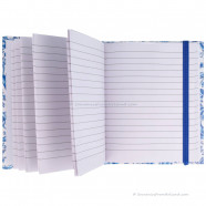 Delft Blue Notebook with Tulips