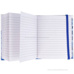 Delft Blue Notebook Amsterdam Canal Houses