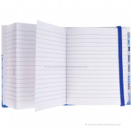 Delft Blue Notebook Amsterdam Canal Houses