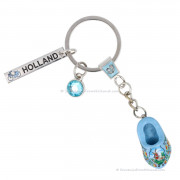 Keychain Blue Wooden Shoe...