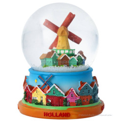Sneeuwbol - Holland Molen Dorpsgezicht (9 cm)