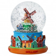 Sneeuwbol - Holland Molen Dorpsgezicht (9 cm)