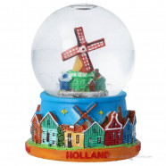 Snow Globe – Holland Windmill Village scene (7 cm)