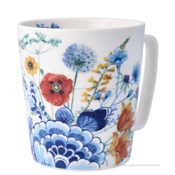 Theemok Wildbloemen met Delfts Blauw nr 3 (300ml)
