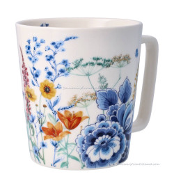 Theemok Wildbloemen met Delfts Blauw nr 1 (300ml)
